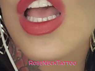 RoseNeckTattoo